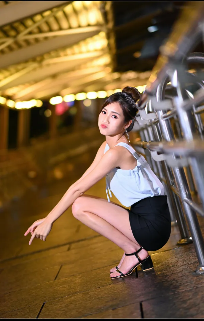 [Mzsock] NO.166 Zhang Jun OL casual cool high beautiful legs street photography#[56P]-13